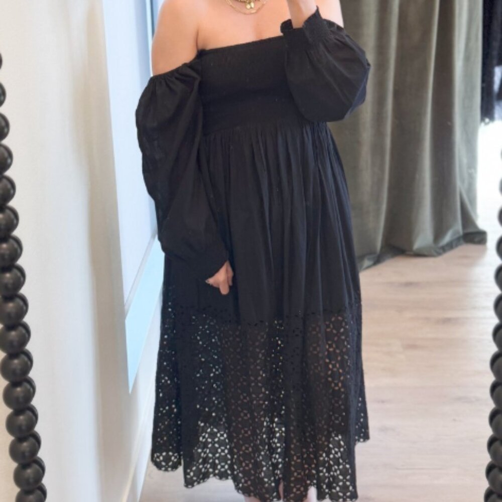 Free People Perfect Storm dress in Black